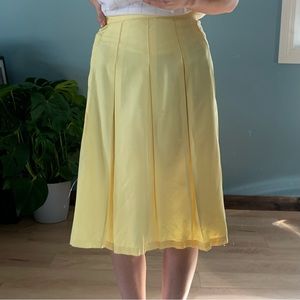 Vintage pleated skirt